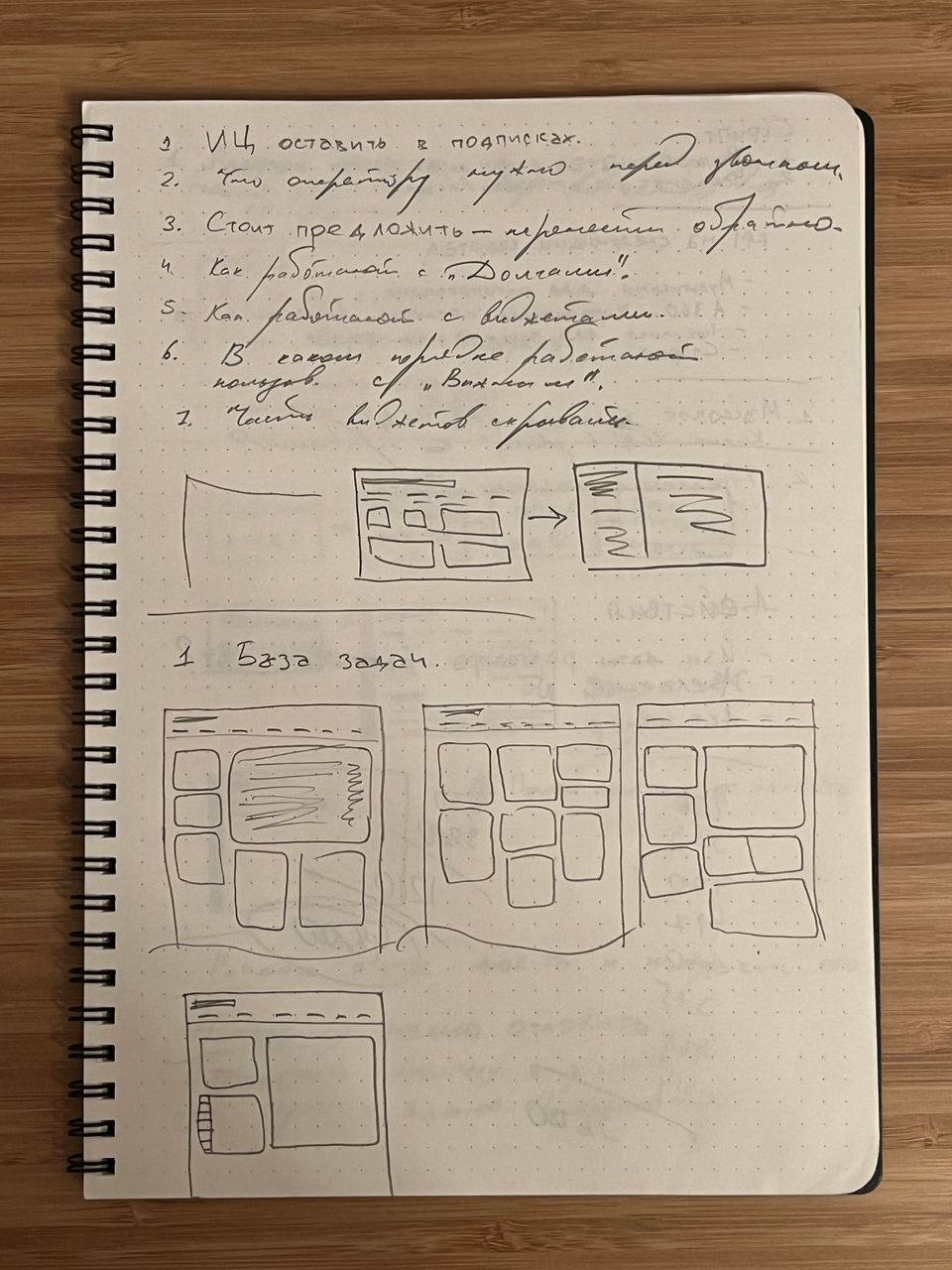 Sketches for 2nd try